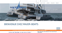 Desktop Screenshot of major-boats.com