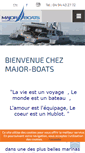 Mobile Screenshot of major-boats.com